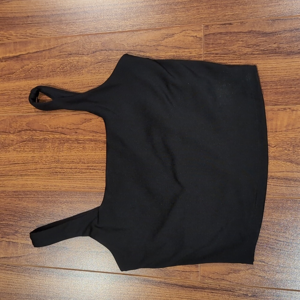 Joe Fresh Black Activewear Top